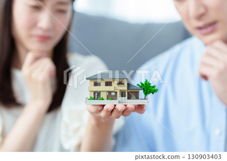 My Home Real Estate Detached House Couple My Home Real Estate Detached House Couple 130903403