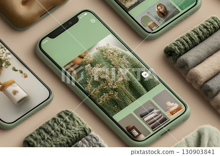 智慧型手機與自然時尚生活設計 130903841