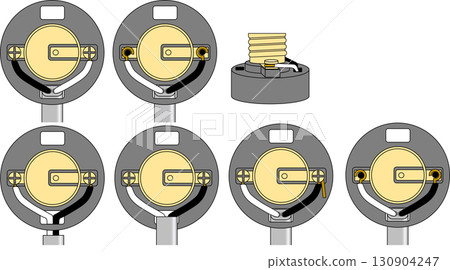 Lampless receptacle 130904247