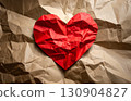 Paper heart 130904827