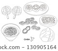 Chiba gourmet trip_food illustration set 130905164