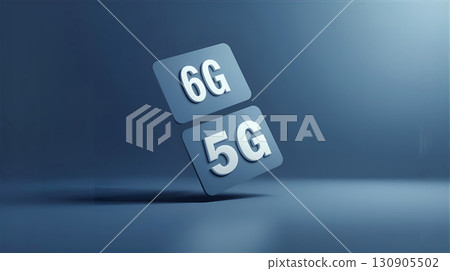 5G and 6G 3D graphics 5G and 6G 3D graphics 130905502