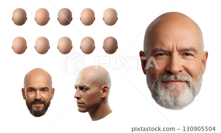 Bald variation set 130905504