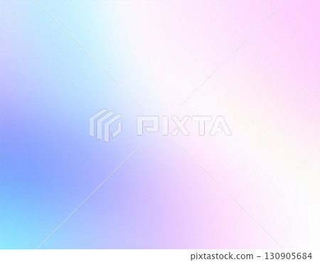 A gentle and fantastical pastel gradient background where blue and pink blend together 130905684