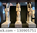 Pharaoh statue on display at the Grand Egyptian Museum in Giza 130905751