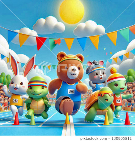 Forest Animals' Sports Day《40》 130905811
