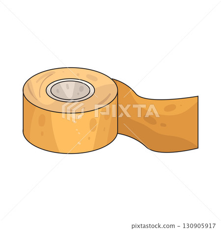 illustration of Caution tape illustration of Caution tape 130905917