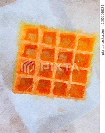 Watercolor style food 130906021