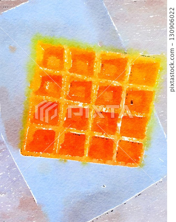 Watercolor style food 130906022