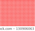 千鳥格背景A紅色 130906063