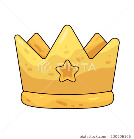 illustration of toy crown 130906166