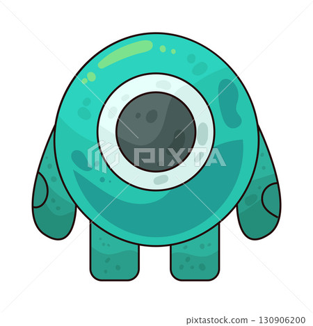 illustration of alien toy 130906200