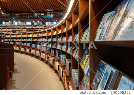 Beautiful library scenery 1 130906231