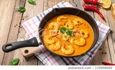 Shrimp Curry in a Pan Shrimp Curry in a Pan 130906680