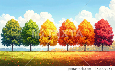 Autumn leaves, autumn, transition 130907935