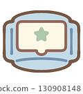Simple and cute wet tissue icon illustration material 130908148