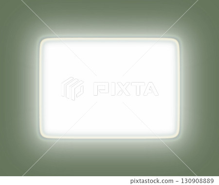 Calm green background frame 130908889