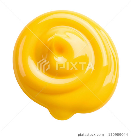 Material dripping with melted cheese 130909044