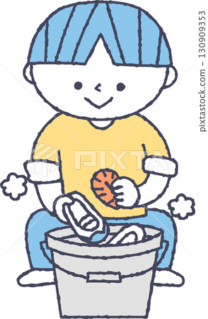 小孩洗鞋 130909353