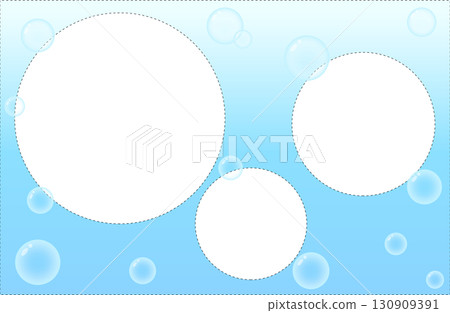 Soap Bubbles Photo Frame Background (Photos Available) 130909391