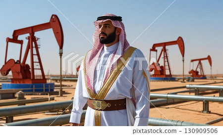 Oil drilling and the image of the Middle Eastern gentleman 130909506