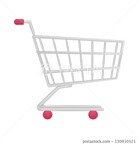 Illustration of shopping cart 130910321