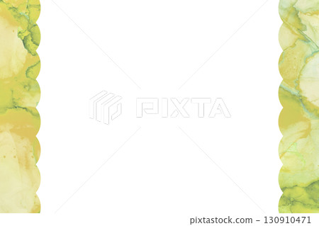 Cute frame watercolor fluffy watercolor style Cute frame watercolor fluffy watercolor style 130910471