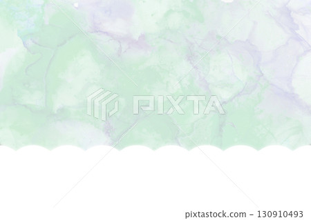 Cute frame watercolor fluffy watercolor style Cute frame watercolor fluffy watercolor style 130910493