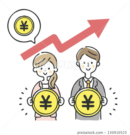Investment image illustration business 130910525