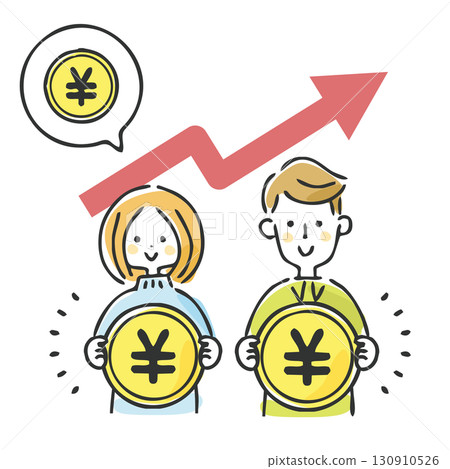 投資圖像插圖 130910526