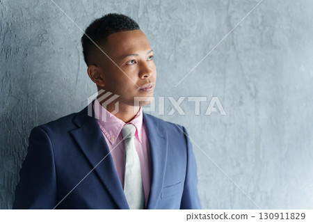 Black male businessman Black male businessman 130911829