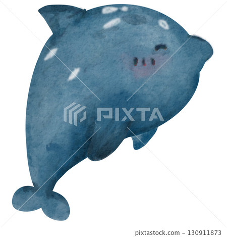cute blue baby dolphin smile cute blue baby dolphin smile 130911873