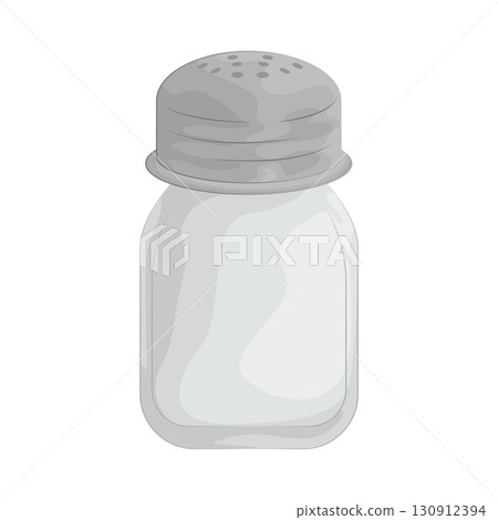 Illustration of salt bottle Illustration of salt bottle 130912394