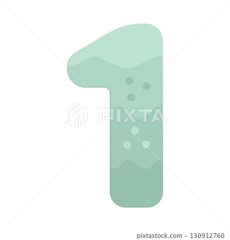 Illustration of Number 1 Illustration of Number 1 130912760