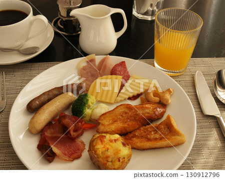 Hotel breakfast in Hanoi, Vietnam Hotel breakfast in Hanoi, Vietnam 130912796