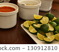 Vietnamese limes and seasonings 130912810
