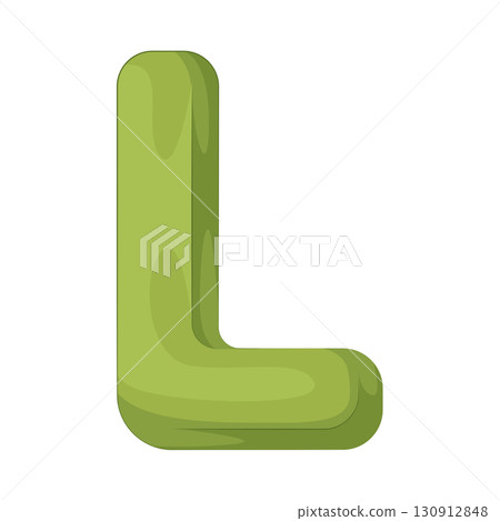 Illustration of Alphabet Letter L 130912848