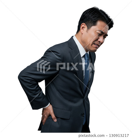 身體狀況不佳的薪水男子 130913217