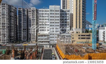Sept 14 2025 Urban Development at Wing Kwong Street Hong Kong 130913859