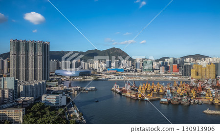 Sept 14 2025 Boats Docked at To Kwa Wan Shelter 130913906
