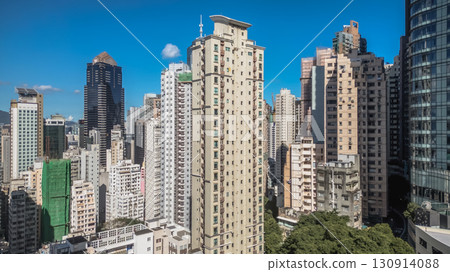 Sept 13 2025 Residential and commercial buildings in Sheung Wan 130914088