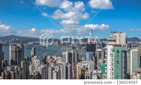 Sept 13 2025 Residential and commercial buildings in Sheung Wan 130914097