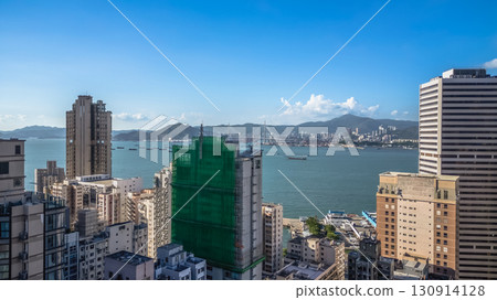 Sept 13 2025 Residential and commercial buildings in Shek Tong Tsui Sept 13 2025 Residential and commercial buildings in Shek Tong Tsui 130914128
