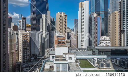 Sept 13 2025 Residential buildings in Sheung Wan Hong Kong 130914150