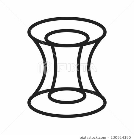 Wormhole icon. Suitable for mobile apps, web apps and print media. 130914390