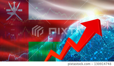 Global financial growth with Maldives flag. Financial growth with Maldives flag on economic background Global financial growth with Maldives flag. Financial growth with Maldives flag on economic background 130914748