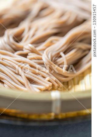 [Food Ingredients] Togakushi soba noodles served on a colander [Nagano Prefecture] 130915457