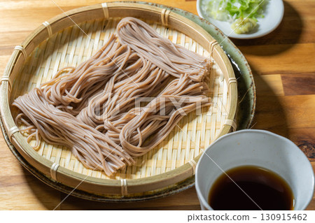 [Food Ingredients] Togakushi soba noodles served on a colander [Nagano Prefecture] 130915462