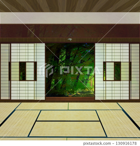 Japanese-style room with porch Japanese-style room with porch 130916178