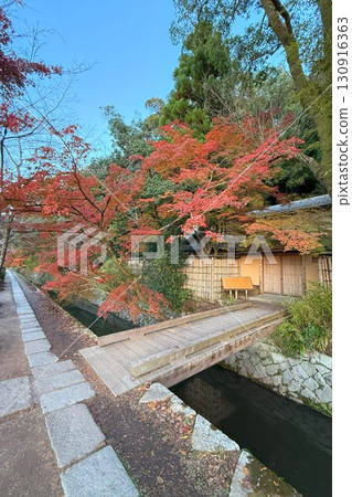 京都風景如畫的「哲學之道」沿途的秋葉,是日本最好的步道之一 京都風景如畫的「哲學之道」沿途的秋葉,是日本最好的步道之一 130916363